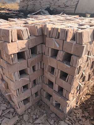 批發供應精品粉砂巖蘑菇石圖片_高清圖_細節圖-河北邢臺展宏天然文化石加工廠