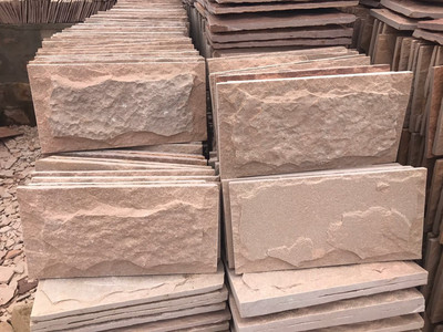 批發供應精品粉砂巖蘑菇石圖片_高清圖_細節圖-河北邢臺展宏天然文化石加工廠