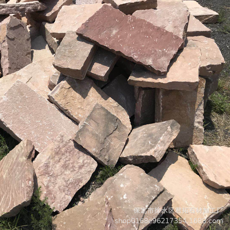 粉砂巖仿古石 多功能毛石板的多樣應用與加工工藝